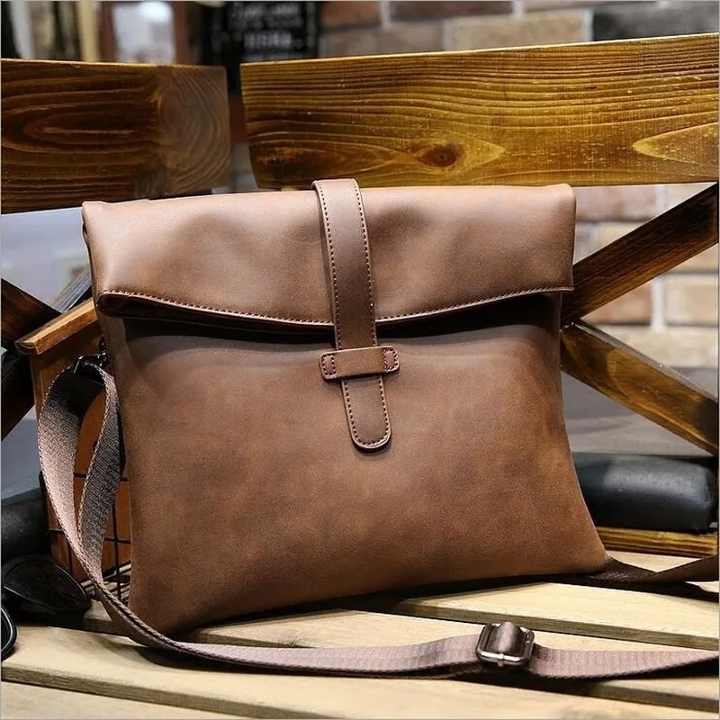 

Soft Ipad Document Men Bag Shoulder Bag Leather Briefcase Horse Bagsr Bag Crazy Leathe Men's Bag Messenger Men's Leather