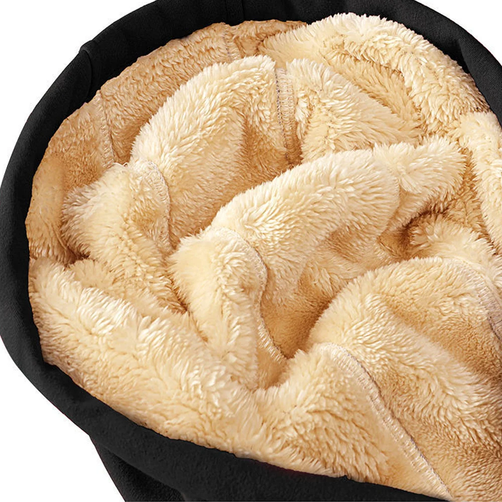 Толстовка мужская с флисовой подкладкой Повседневная теплая толстовка