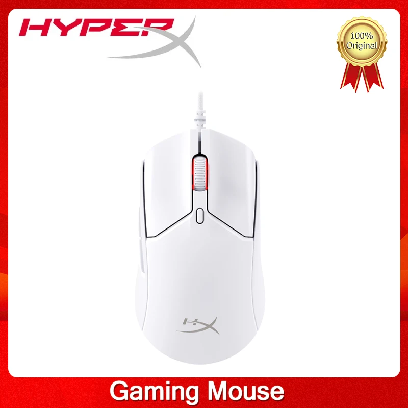 

HyperX Pulsefire Haste 2 RGB Wired Gaming Mouse 8000Mhz Opto-electronic Wired Up to 26000 DPI 5-8 Programmable Buttons New 100%