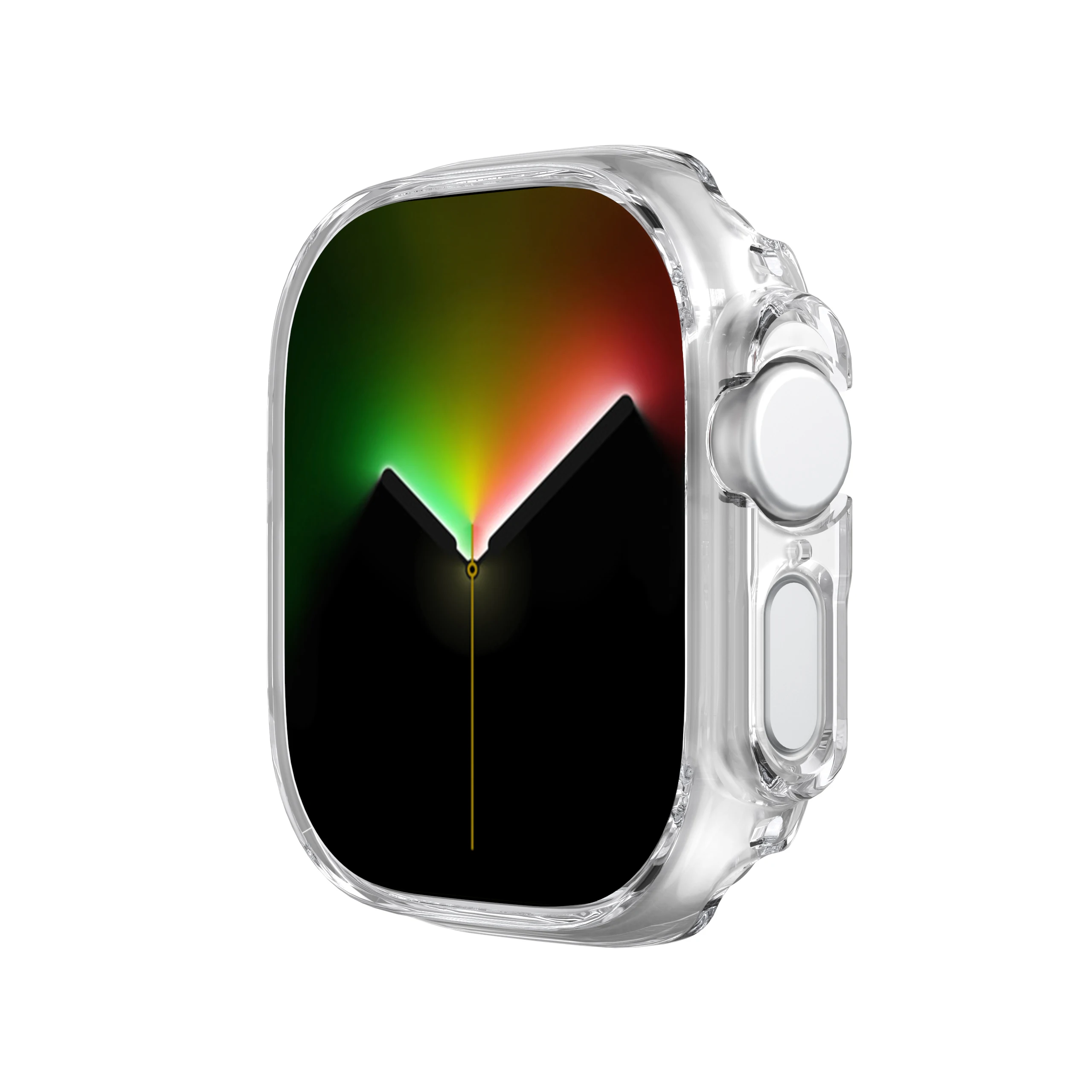 Фото Жесткий Тонкий чехол из поликарбоната для Apple Watch Ultra 49 мм защитный чехол с покрытием для iwatch 8 49 мм ultra №3
