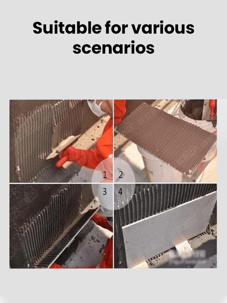 Регулируемая зубчатая расческа 400-800 мм для быстрого и равномерного нанесения