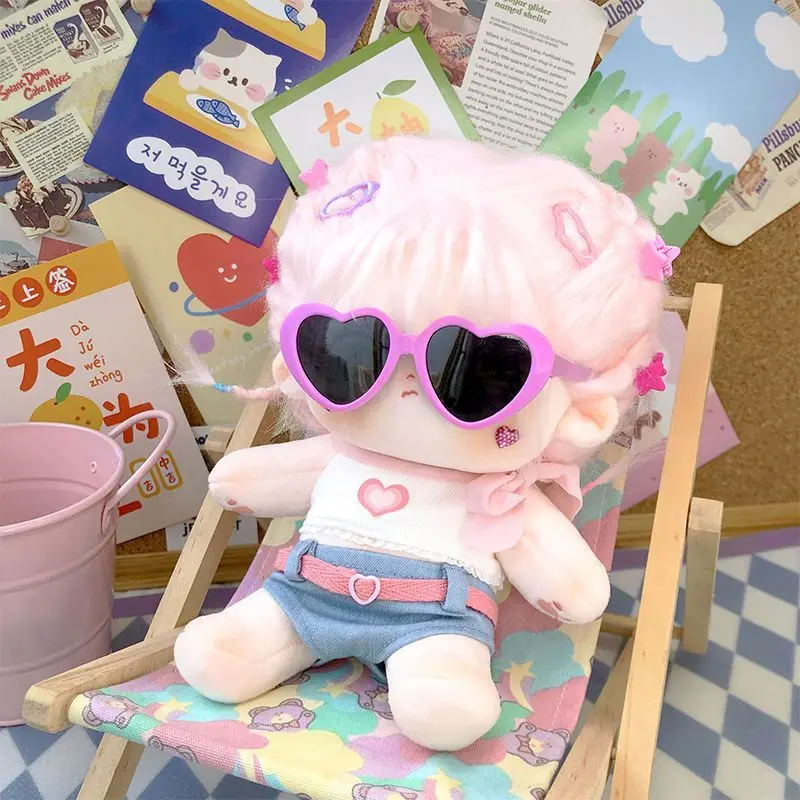 

Леденцы, сестры, хлопчатобумажная кукла, девочка 20 см, скелет, розовый, без свойств, летний костюм