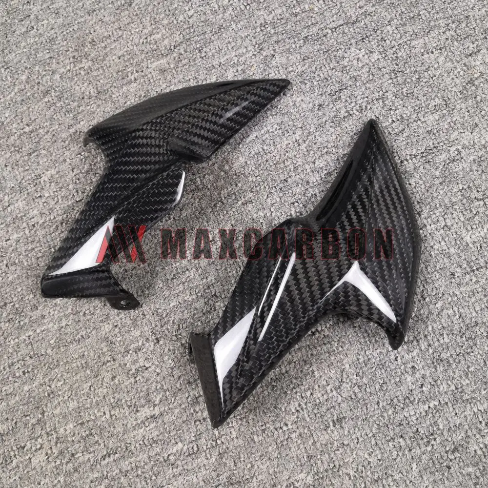 

ONEMAXY 100% Настоящее углеродное волокно для Kawasaki Z900 2020 + передняя боковая обтекатель