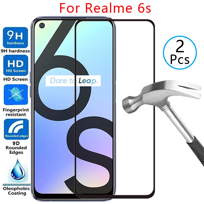 

tempered glass for realme 6s case cover on realme6s 6 s s6 6.5 phone coque bag realmi reame relme ralme realmy real me mi realm