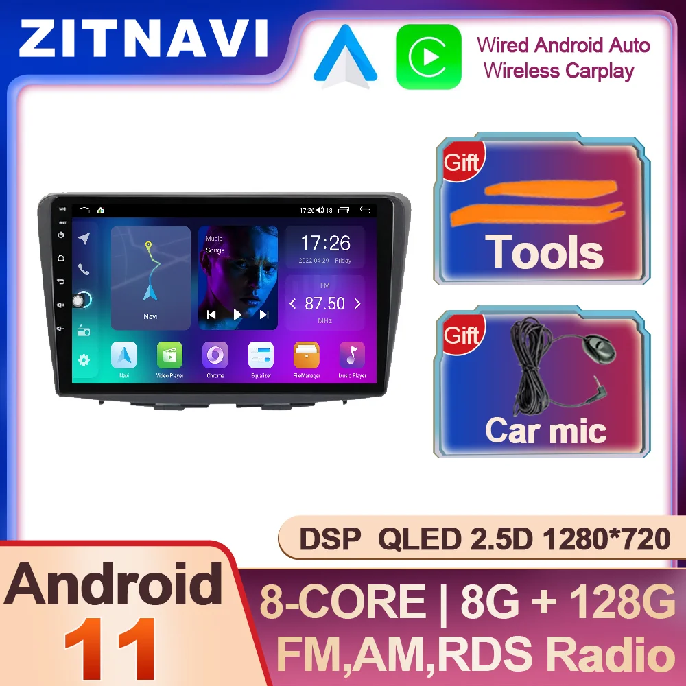 

Android 11 For SUZUKI Baleno 2016 - 2019 Car Radio SWC 4G LTE No 2din AHD Multimedia Player Stereo 5G WIFI Video DSP Autoradio