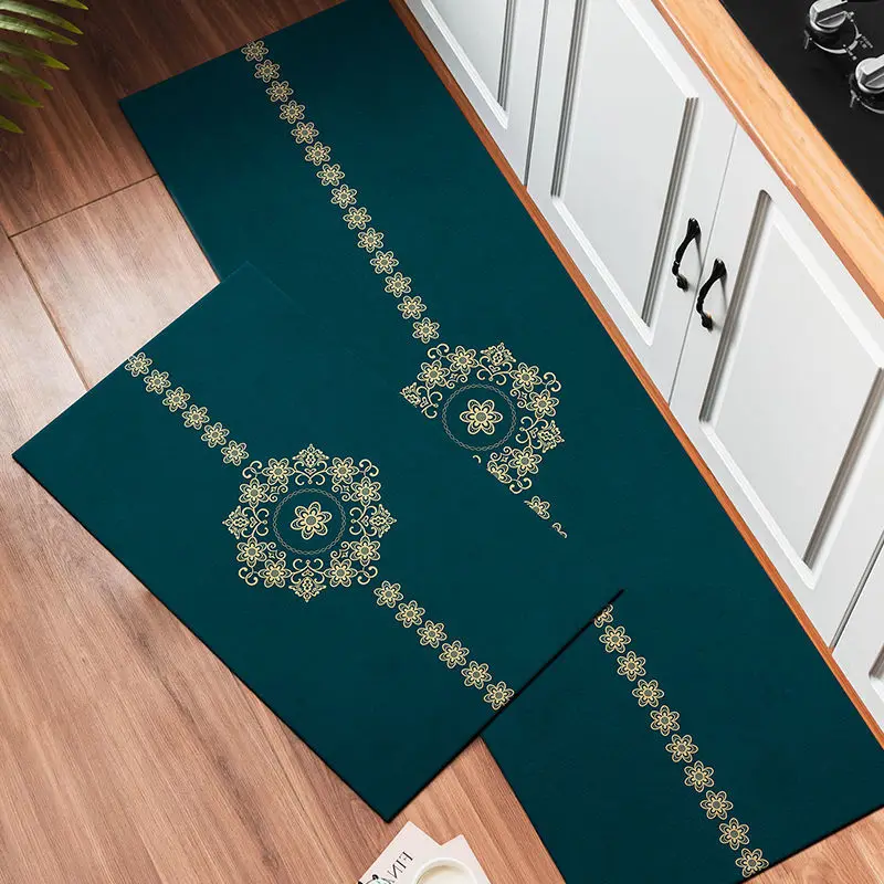

Thin Long Kitchen Mat Kitchen Rugs Hallway Living Room Floor Carpet Home Entrance Doormat Bedroom Decor Rug Anti Slip Bath Mat