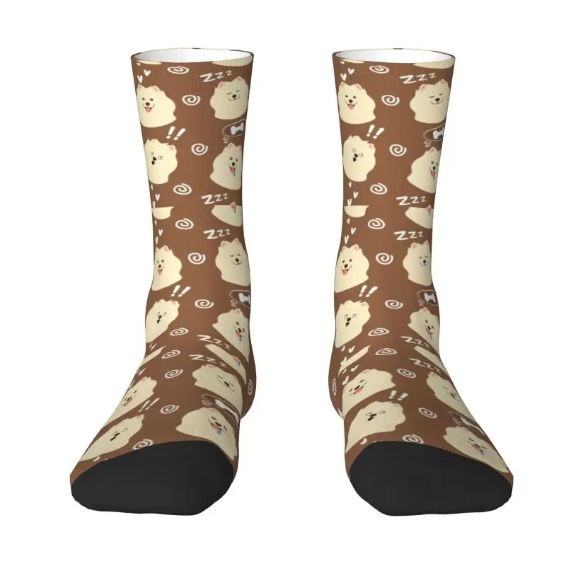 

Fashion Funny Samoyed Dog Meme Socks Men Women Warm 3D Printed Animal Pattern Sports Basketball Socks