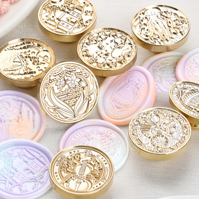 Рукоделие в Европейском стиле Медная головка свадебные приглашения инструменты