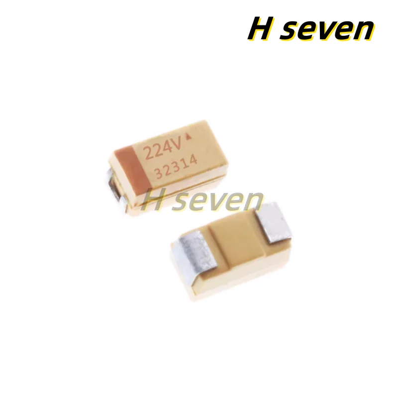 

Танталовый конденсатор 1206 SMD, 10 шт., 3216 А, тип 35 в, 10% НФ ± 224, TAJA224K035RNJ, в