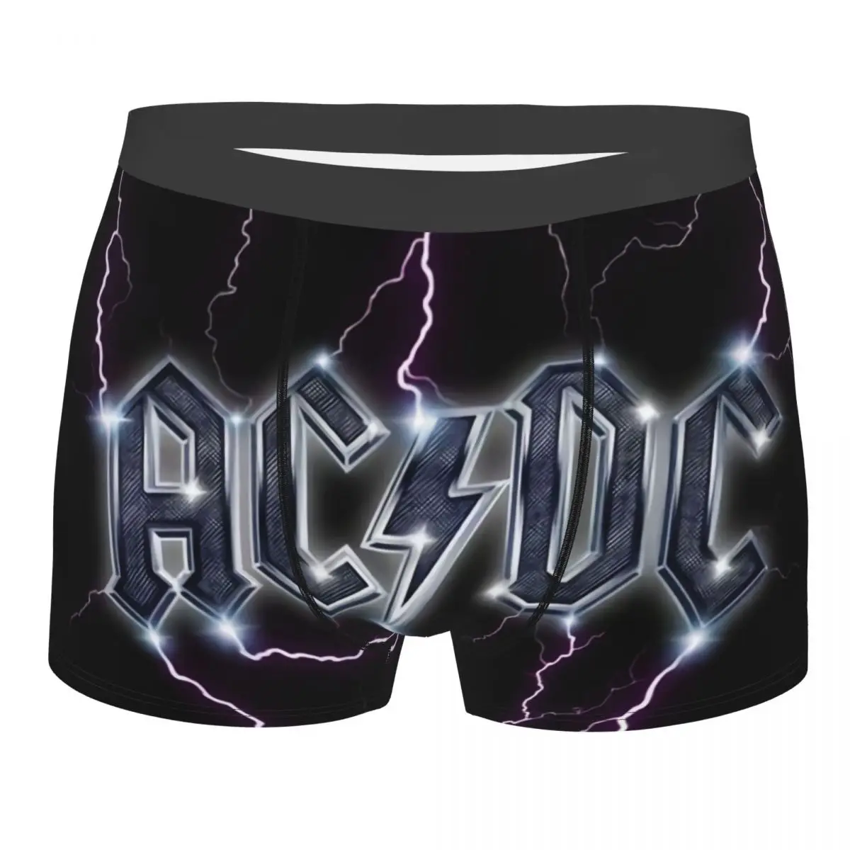 

Трусы-боксеры мужские из тяжелого металла, с 3D-принтом