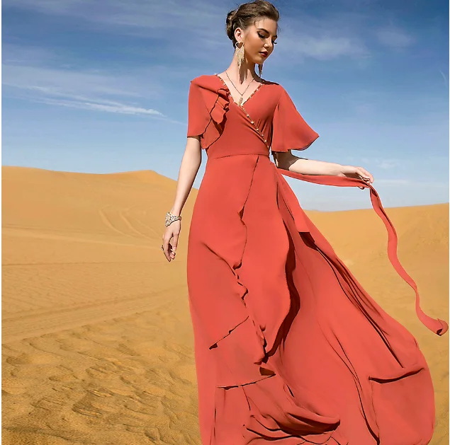 African Dresses For Women Dubai Abaya Turkey Islam Arabic Pakistani Muslim Long Evening Dress Robe Musulmane Femme Vestido Longo
