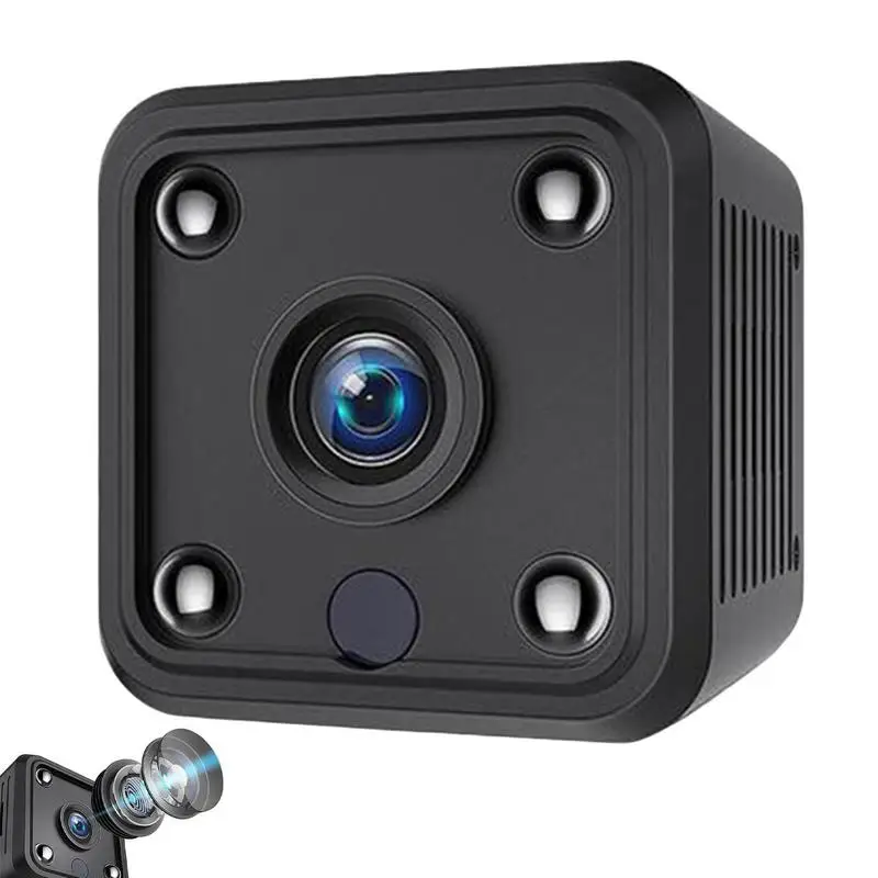 

Умная домашняя микро-камера Wifi Беспроводная камера ночного видения Домашняя безопасность IP микро-камера Hd с широким углом