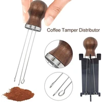 2pcsset coffee stirrer powder distribution stainless steel handheld stirring whisk hand machine supplies
