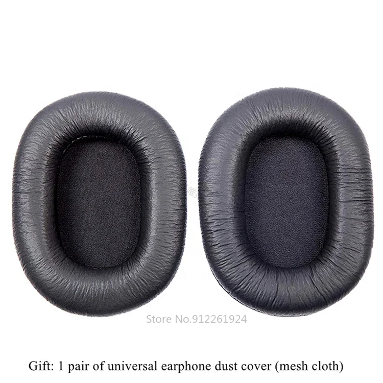

1pair Replacement Ear Pads Artificial Leather Black Ear Cushions For Sony MDR7506 MDR-7506 MDR-V6 Original Headphone replacement