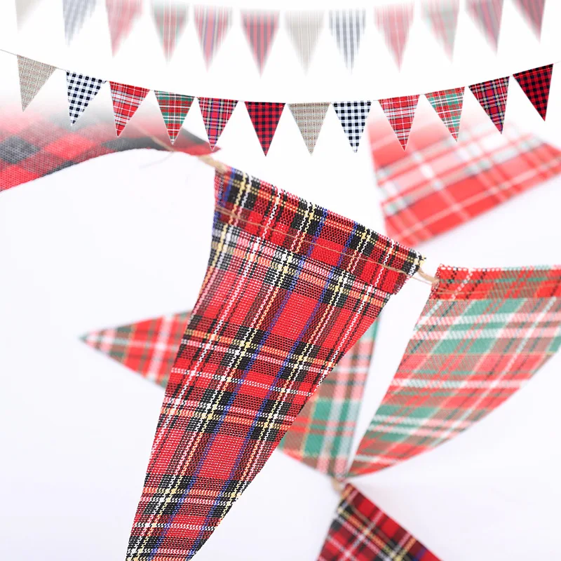 Флаги из красного джута и льна 4 5 м | Дом сад