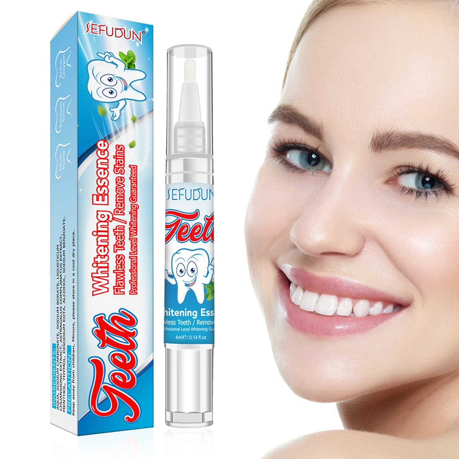 

Bright White Teeth Whitening Gel Pen Bleaching Tooth System Tooth Gel Whitener Bleach Remove Stains Fresh Breath Whiten Teeth