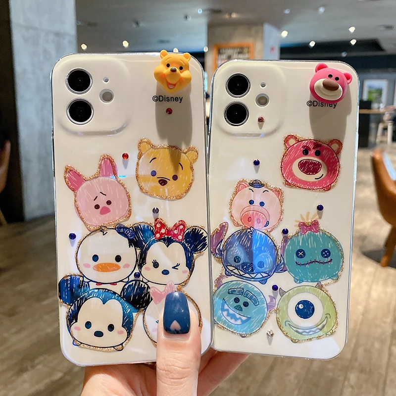 

Disney Mickey Minnie Mouse Monster University Phone Case for iPhone 11 12 13 mini pro XS MAX 8 7 6 6S Plus X 5S SE 2020 XR