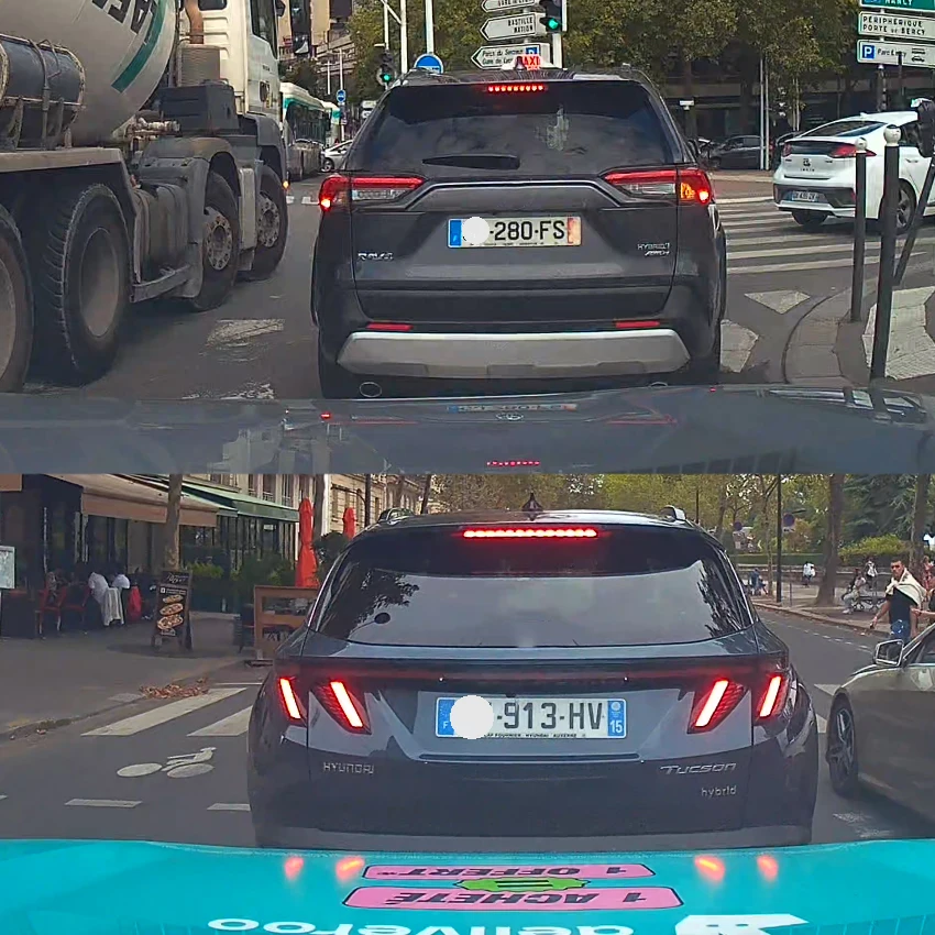 Для Range Rover Freelander 2 Discovery 4 для Jaguar XF/X-JL Zotye T600 2011-2015 видеорегистратор 4K UHD