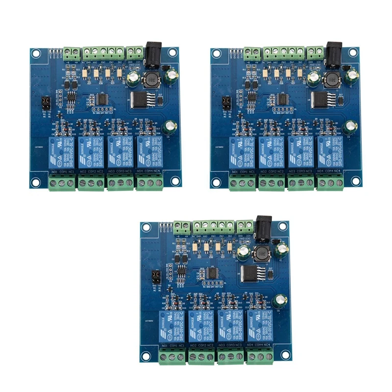 

3-х канальный 4-Канальный Релейный Модуль Modbus Rtu, вход 485 Ttl коммуникационная плата интерфейса Uart 4-канальный вход 7-24 В, релейный модуль