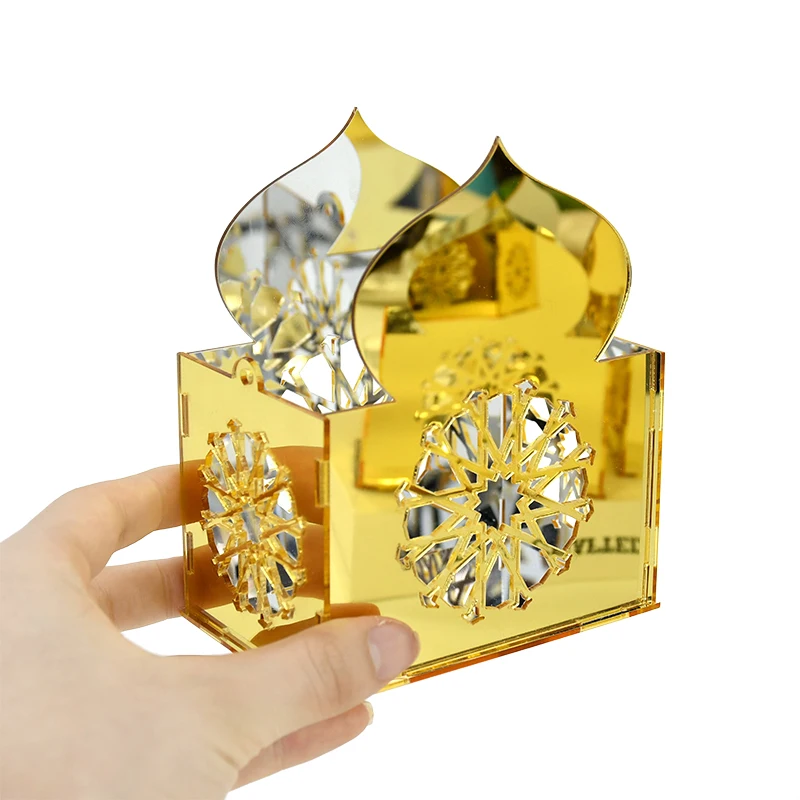 

Eid Mubarak Acrylic Mirror Ornaments Ramadan Muslim Table Decoration Islam Home Decor Eid Al Fitr Festive Party Gift 2022