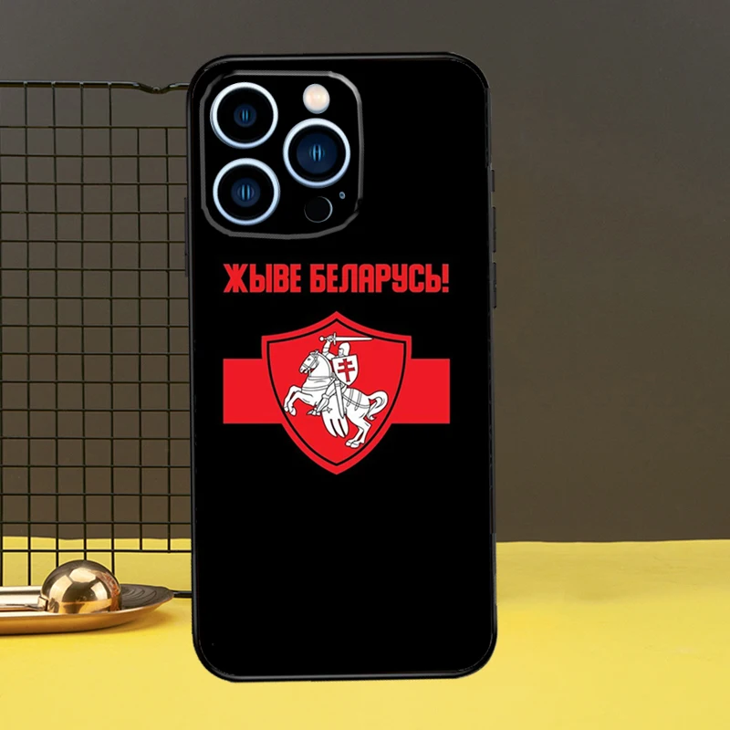 Чехол с флагом Беларуси для iPhone 16 15 14 13 12 11 Pro Max X XR XS 7 8 Plus мини-бампер