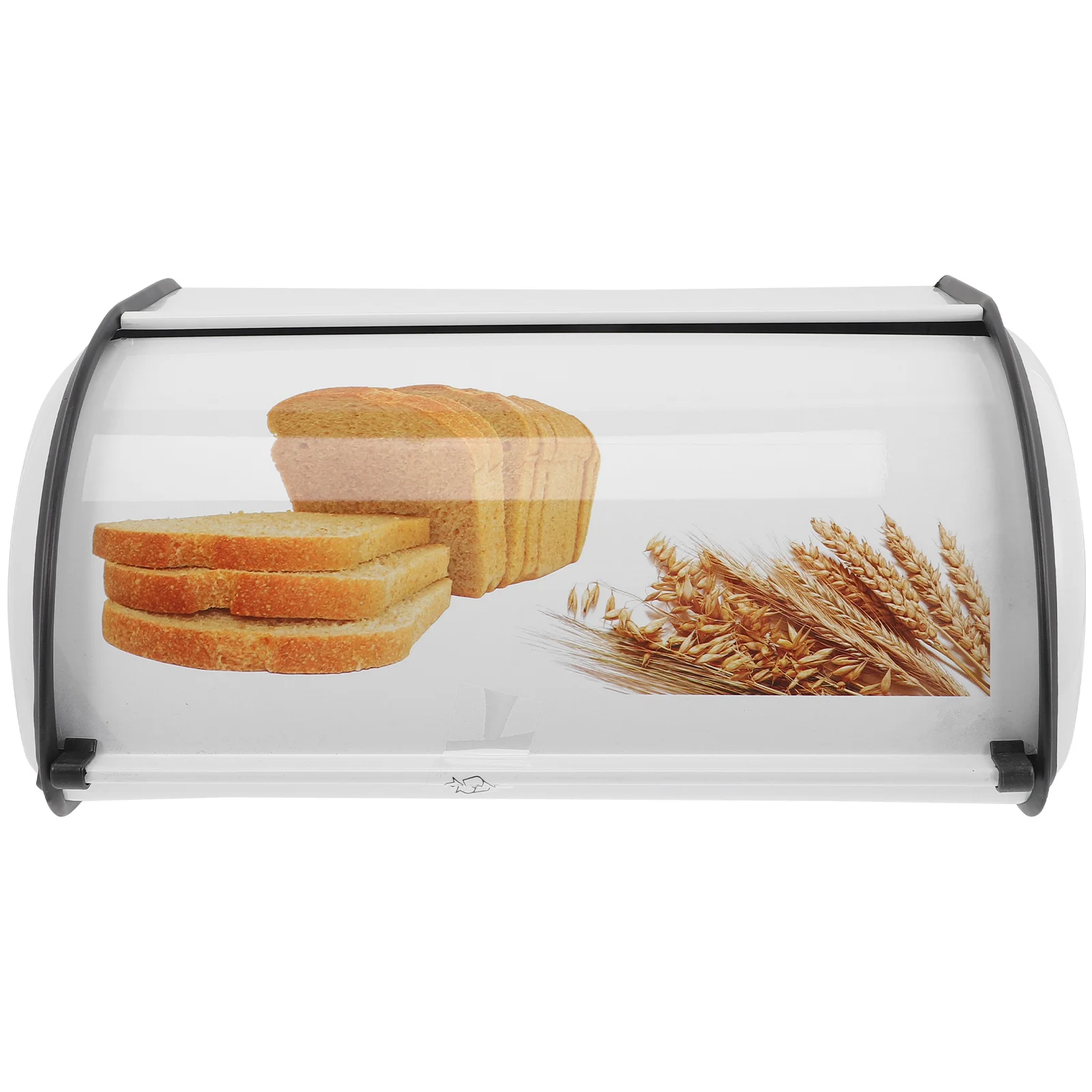 

Bread Box Storage Bin Holder Container Kitchen Countertop Metal Keeper Rustic Airtight Farmhouse Boxes Stainless Steel Roll
