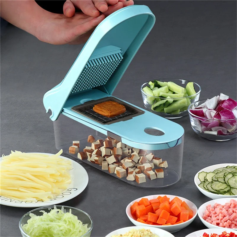 

Vegetable Cutter Grater Slicer Carrot Potato Peeler Cheese Onion Steel Blade Kitchen Accessories Fruit Food Cooking Tools