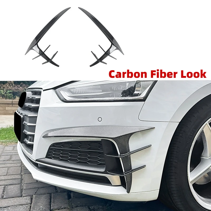 

Для Audi A5 S5 F5 Sline 2017 2018 2019 2020 передний ветровой нож, спойлер, решетка, модификация, комплект кузова автомобиля, автомобильные аксессуары, тюнинг