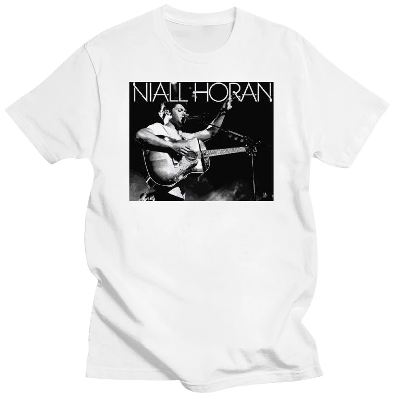 Повседневные топы с круглым вырезом, Мужская футболка, графическая футболка s Niall Horan концерт мирового турне, черная, серая, белая футболка, футболка унисекс для мужчин и женщин Повседневные топы с круглым вырезом, Мужская футболка, графическая футболка s Niall Horan концерт мирового турне, черная, серая, белая футболка, футболка унисекс для мужчин и женщин