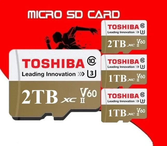 

2023 New DZ Large Memory High Speed 2TB-1TB-USB Drive Micro SD Micro SDHC Micro SD SDHC Card 10 UHS-1 TF Memory Card+Reader