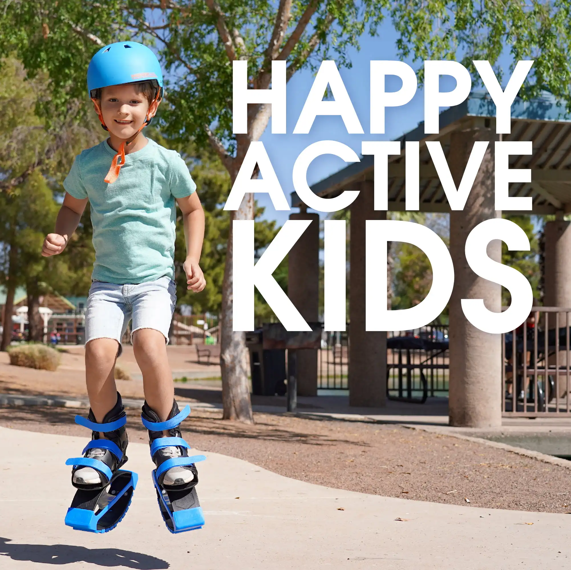Light Up Boost Boots Jumping Shoes - Bounce to the Moon - Fun & Fitness - Unisex