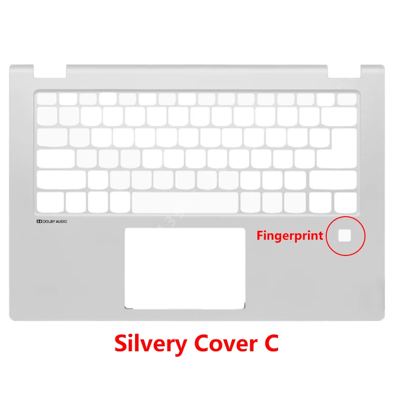 Фото Новые запасные части для ноутбуков IdeaPad C340-14IWL, 14API, 14IML, FLEX-14IWL, 81SQ: задняя крышка ЖК-дисплея, передняя рамка, палмрест, нижний корпус №5