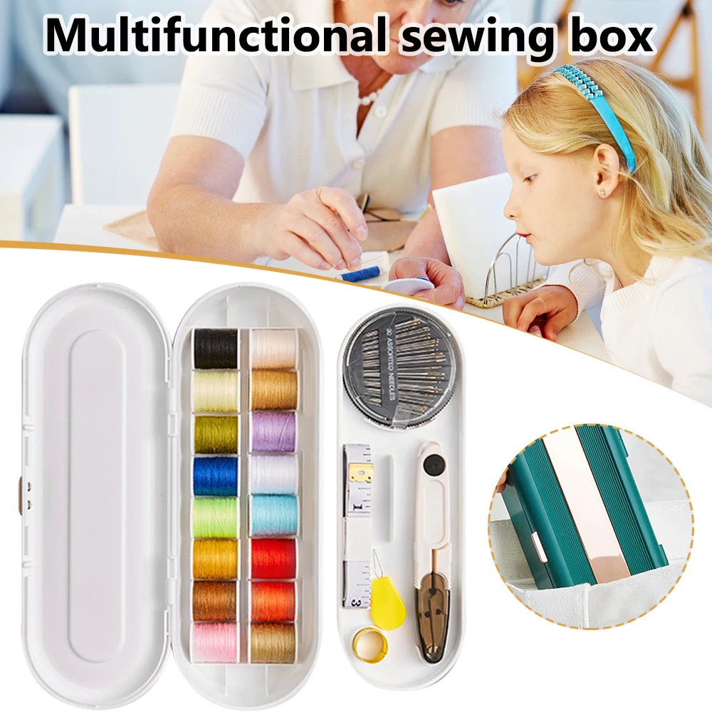 

Портативная искусственная кожа для начинающих путешественников для домашнего использования Ручное шитье большой емкости MU8669