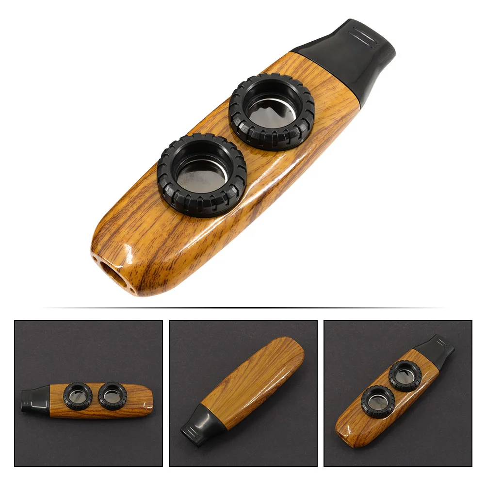 Музыкальный инструмент Kazoo изысканный для взрослых с двумя отверстиями kazoos