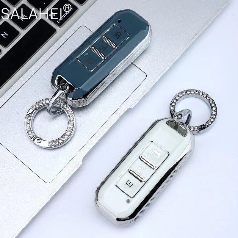 

Soft TPU Car Remote Key Case Cover Fob Protector For Baojun 510 730 360 560 RS-5 530 630 for Wuling Hongguang S Auto Accessories