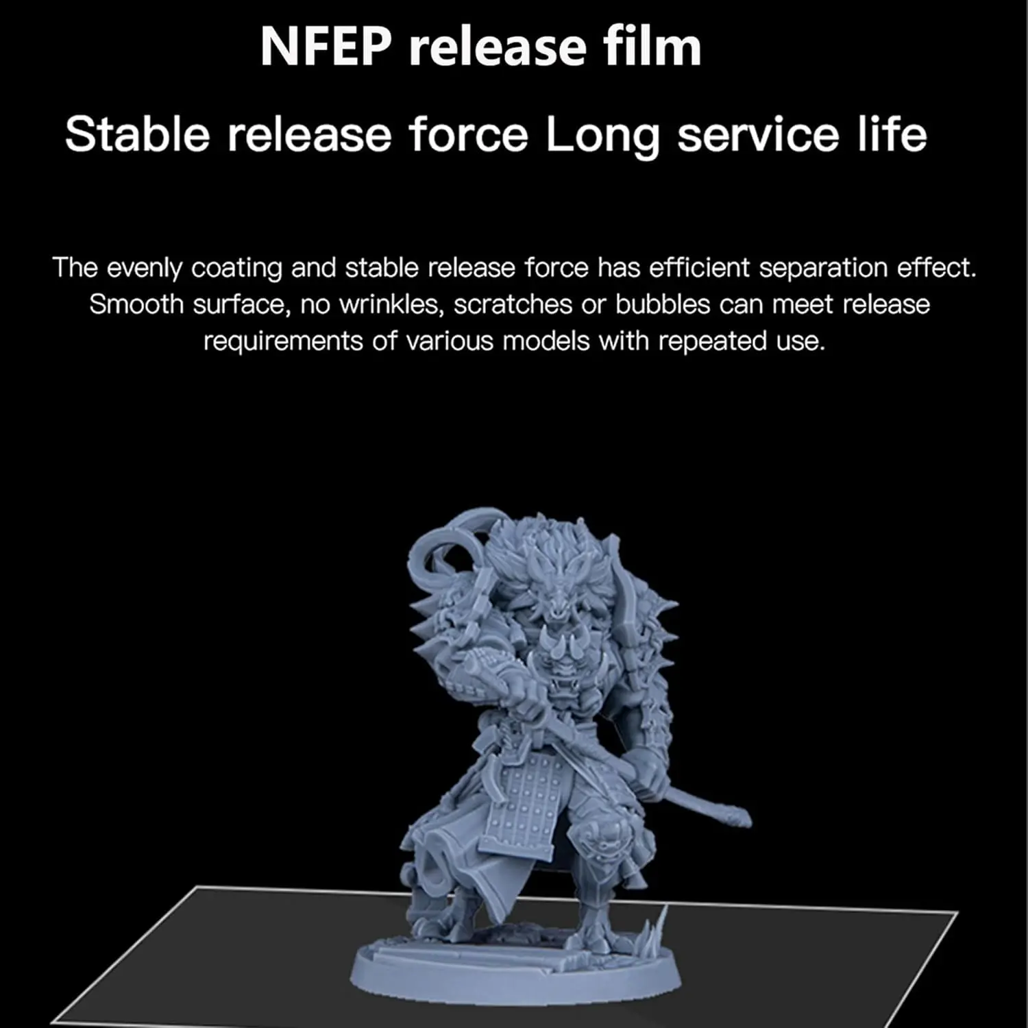 Фото Пленка Antinsky 10.1 дюйма PFA (NFEP) для Anycubic Photon Mono M5Pro M7Pro M7Max, ELEGOO Saturn 4 Ultra, Mars 5 Ultra (разделительная пленка) №5