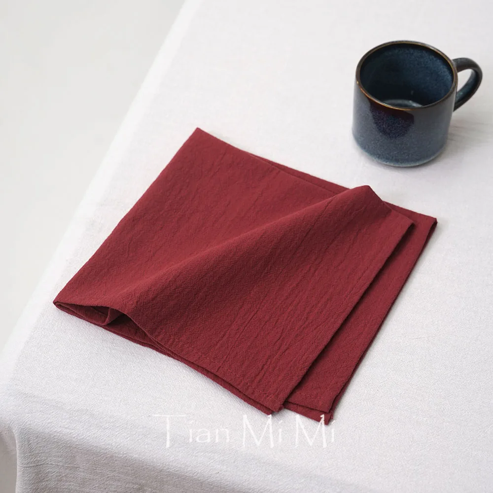 

SUMMERTREE Однотонные хлопковые салфетки 40x40 см