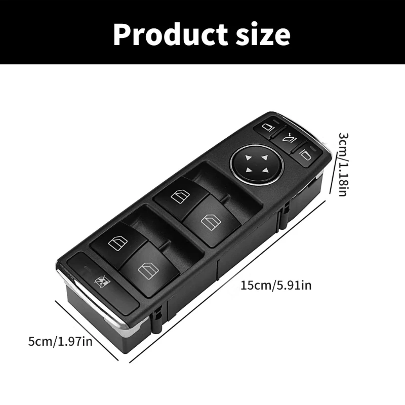 Оконное стекло кнопка лифта подъем стекла 2048700251 2049053905 2049055402 для E350 GLK220 W204 W212