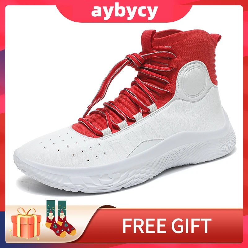 New Basketball Shoes Air Nonslip Curry 4 Shoes for Men Basket Homme Shockproof Tenis Masculino