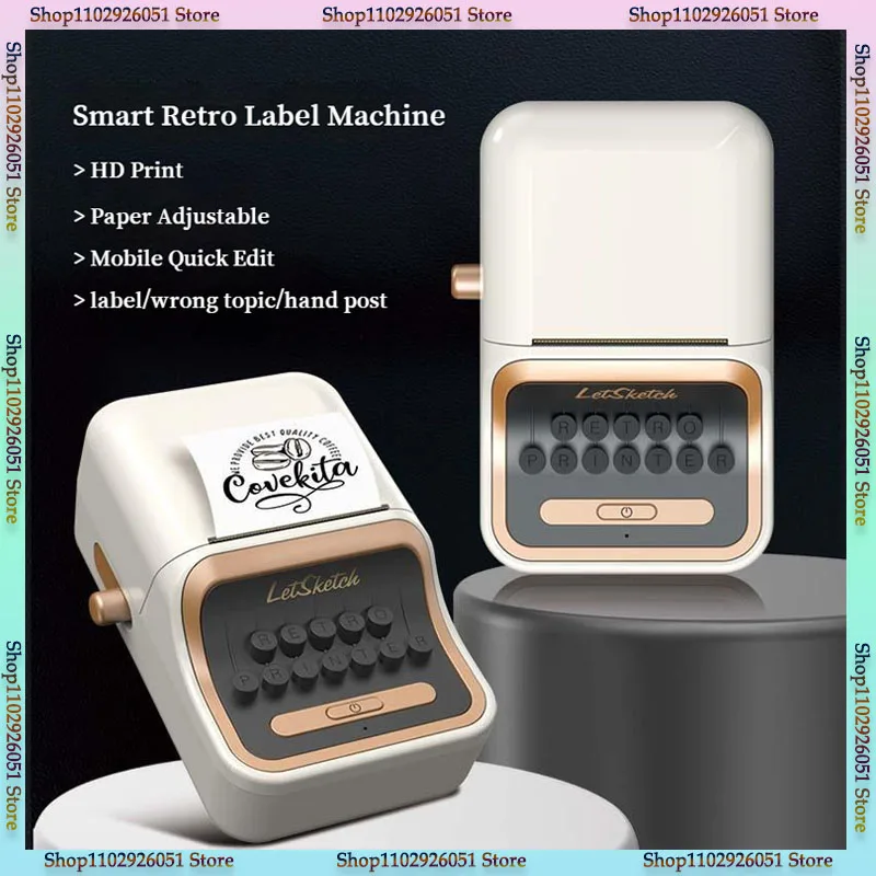 

Labeling Machine Wrong Title Printer Convenient Small Smart Bluetooth Thermosensitive Sticky Note Printer Small Label Printing