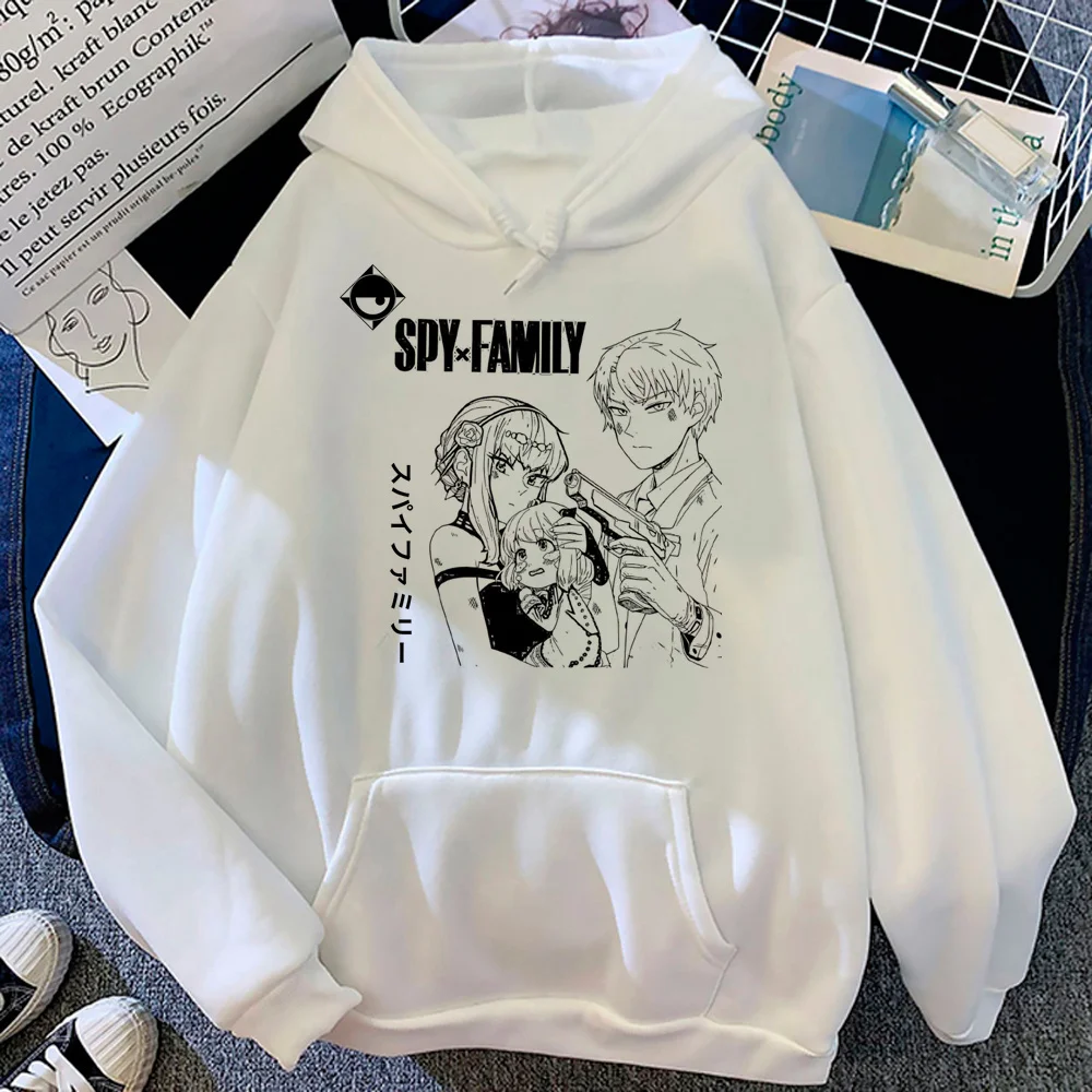 

spy x family hoodies women sweat y2k long sleeve top graphic anime sweater women harajuku sweatshirts