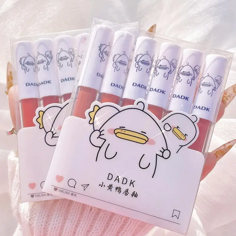 

DADK Lip Gloss 6 Color Matte Liquid Lipstick Makeup Soft Lasting Waterproof Korean Cosmetics Maquillaje New TSLM1