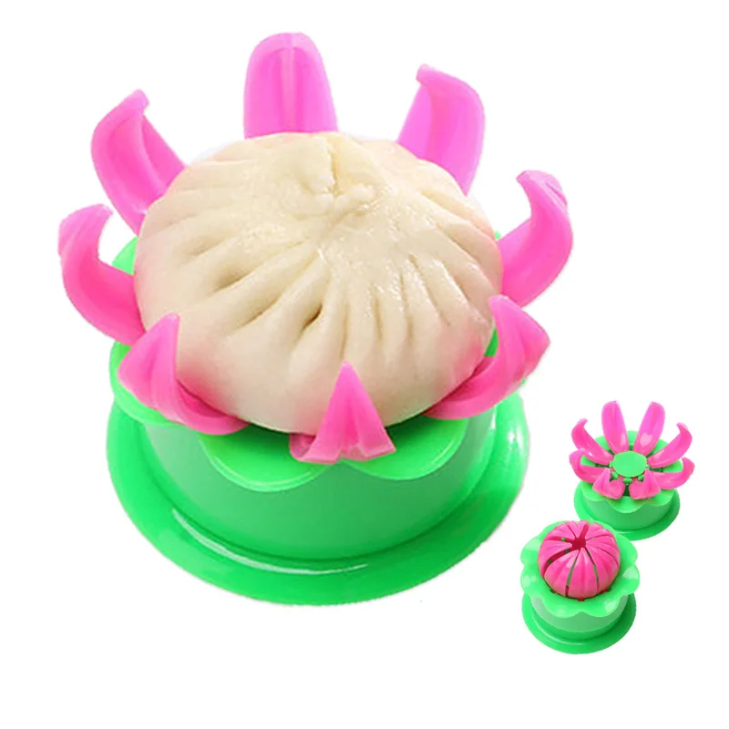 

Kitchen DIY Pastry Pie Dumpling Maker Chinese Baozi Mold Baking And Pastry Tool Steamed Stuffed Bun Making Mould Bun Maker