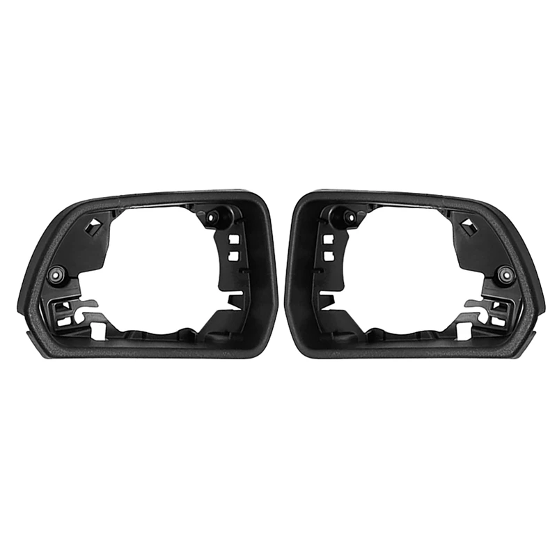 

For Ford Mustang 2015-2020 Car Rearview Mirror Glass Frame Cover Side Rear View Mirror Base Holder Trim Shell