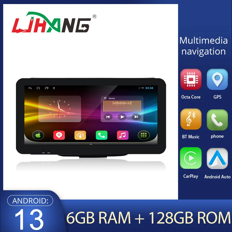

Автомобильный мультимедийный плеер LJHANG Android 13 для Hyundai I30 Elantra GT 2012 2013 2014 2015 2016 10,33 дюймов Автомобильный радиоприемник GPS стерео DSP