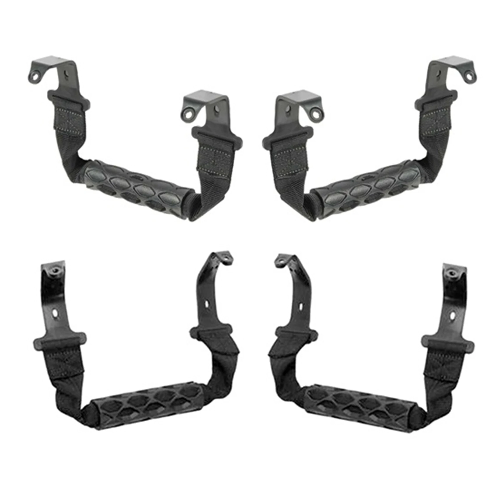 

4Pcs Front&Rear Top Roof Roll Bar Grab Handles Fit for Jeep Wrangler JL Gladiator JT 2018 2019 2020 82215523 82215524
