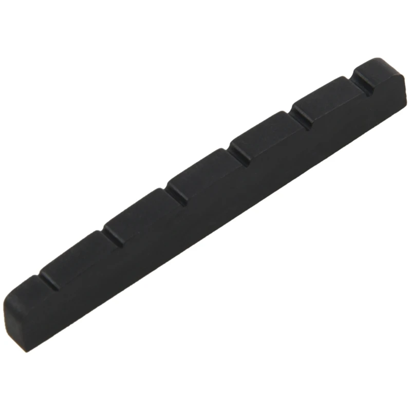 

6x Черный 6-ой гитары Топ гайка 42x3.5mm