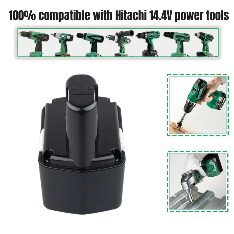 Аккумулятор 14 4В 9800 мАч для Hitachi Aimjin черный