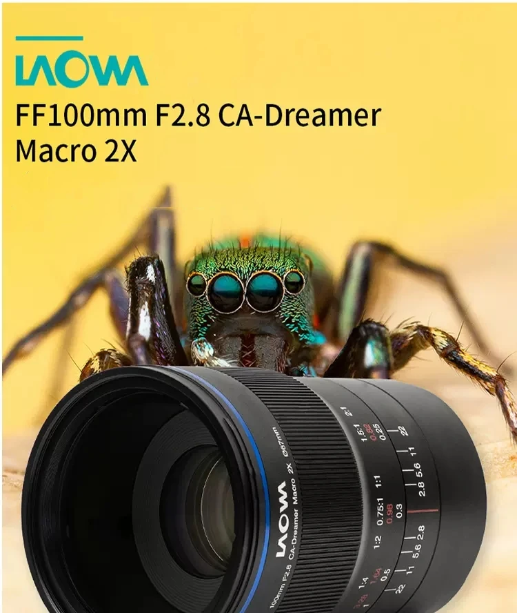 Объектив для камеры Venus Optics Laowa 100 мм f/2 8 2X Ultra Macro APO ручное крепление E объектива Canon