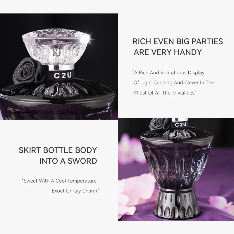 75 мл брендовые духи французские черные красивые стойкие ароматы восточные